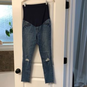 Pink Blush Maternity Jeans